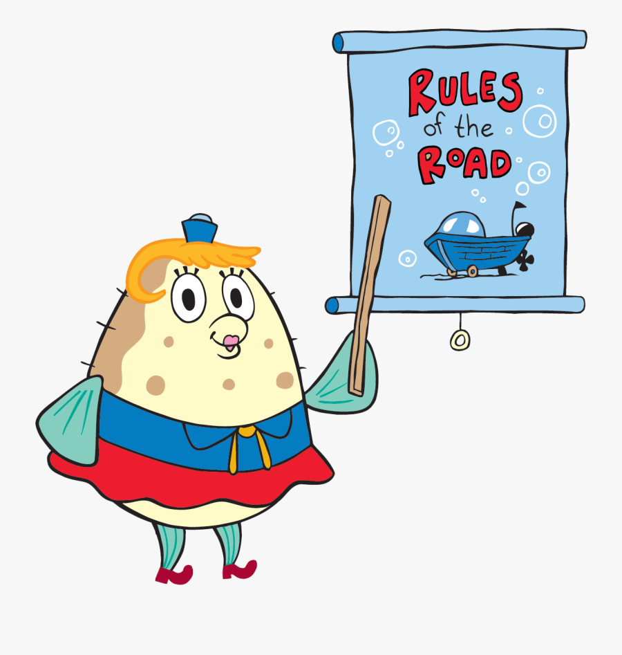 Character Clipart Spongebob - Spongebob Mrs Puff Png, Transparent Clipart