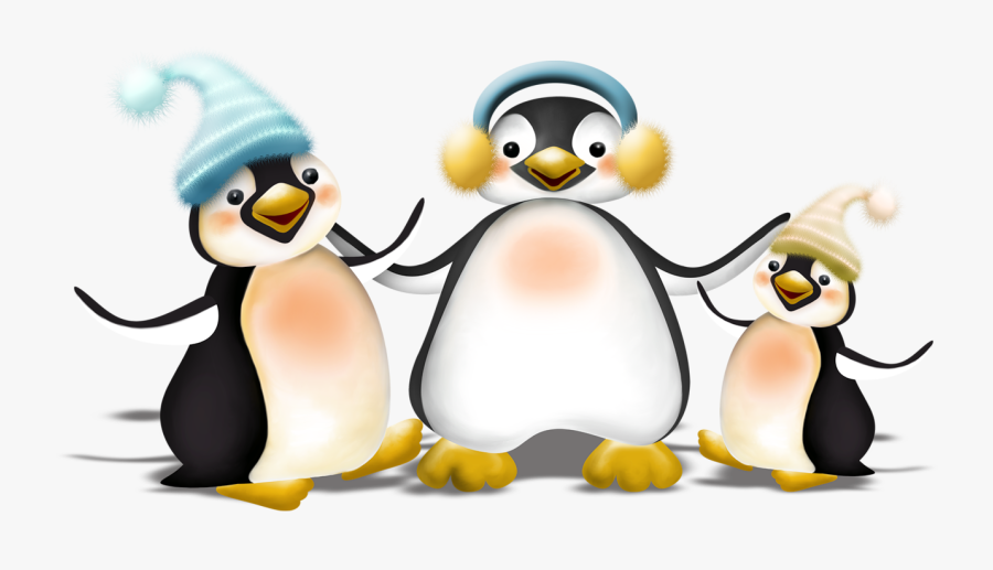 Pinguinos En La Nieve Animados, Transparent Clipart