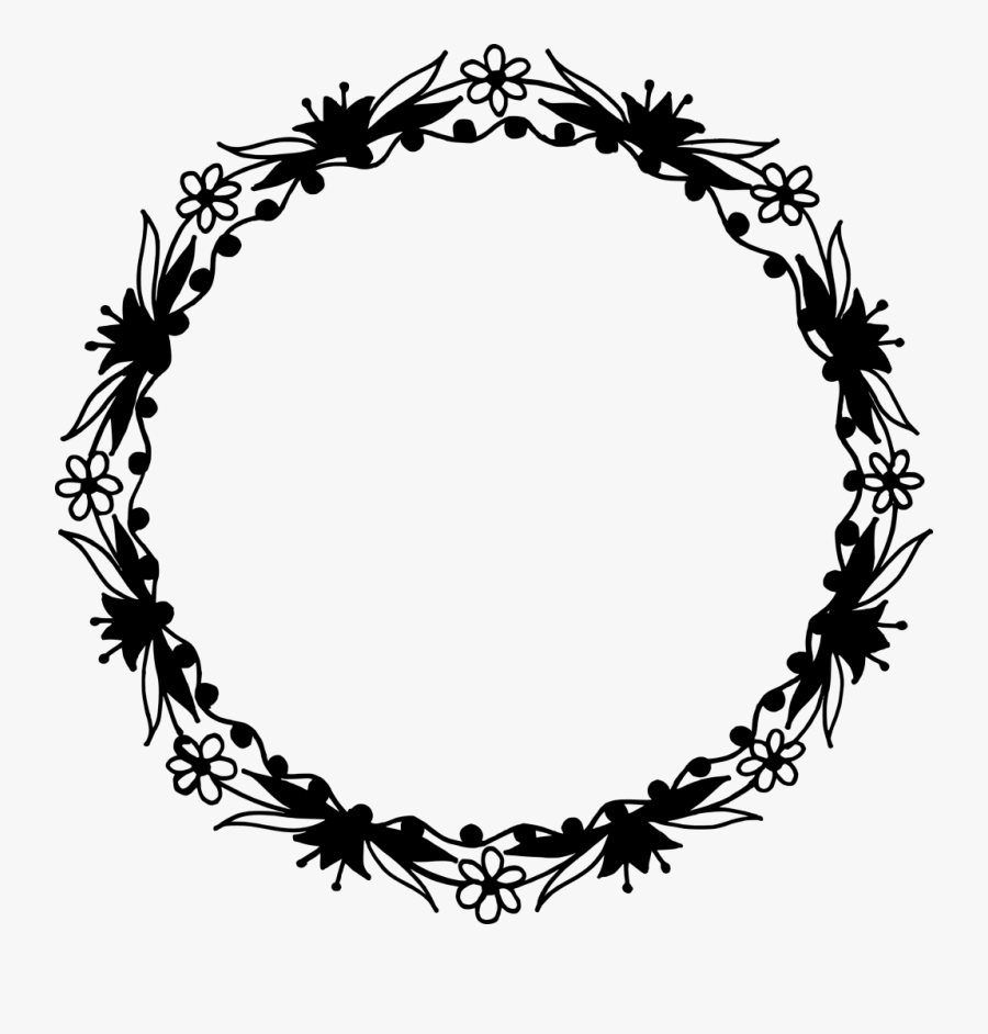 Flourishes Clipart Victorian - Frame Ornament Vector Png, Transparent Clipart