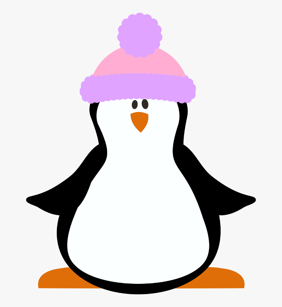 Pinguino Con Bufanda De Goma Eva, Transparent Clipart