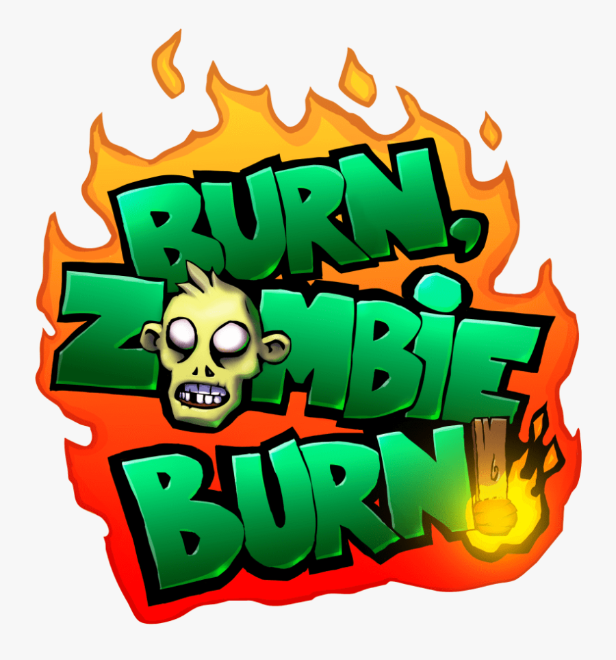 A New Burn Zombie Burn Trailer - Burn Zombie Burn Logo, Transparent Clipart