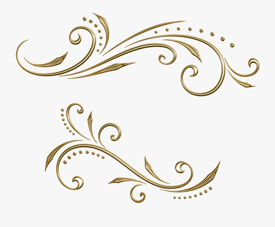 Transparent Flourish Clipart - Узор Пнг, Transparent Clipart