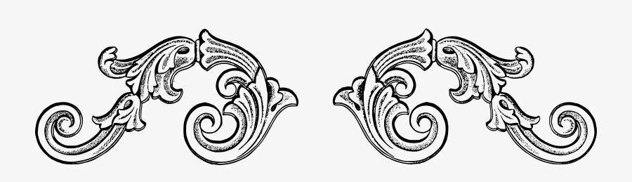 Visual-arts - Flourish Vintage Png, Transparent Clipart