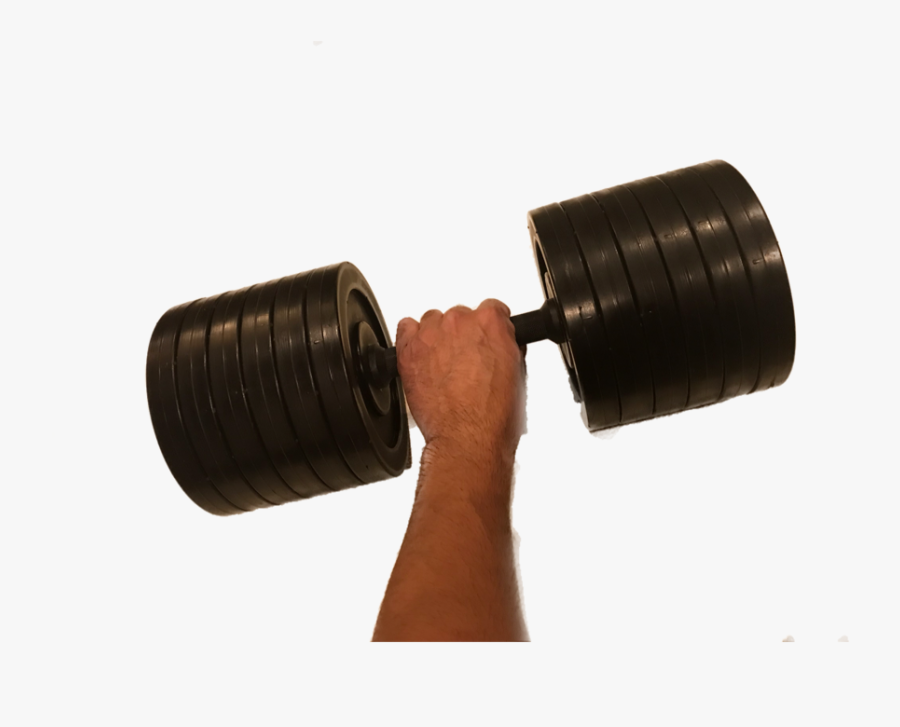 Transparent Weightlifting Clipart - Dumbbell, Transparent Clipart