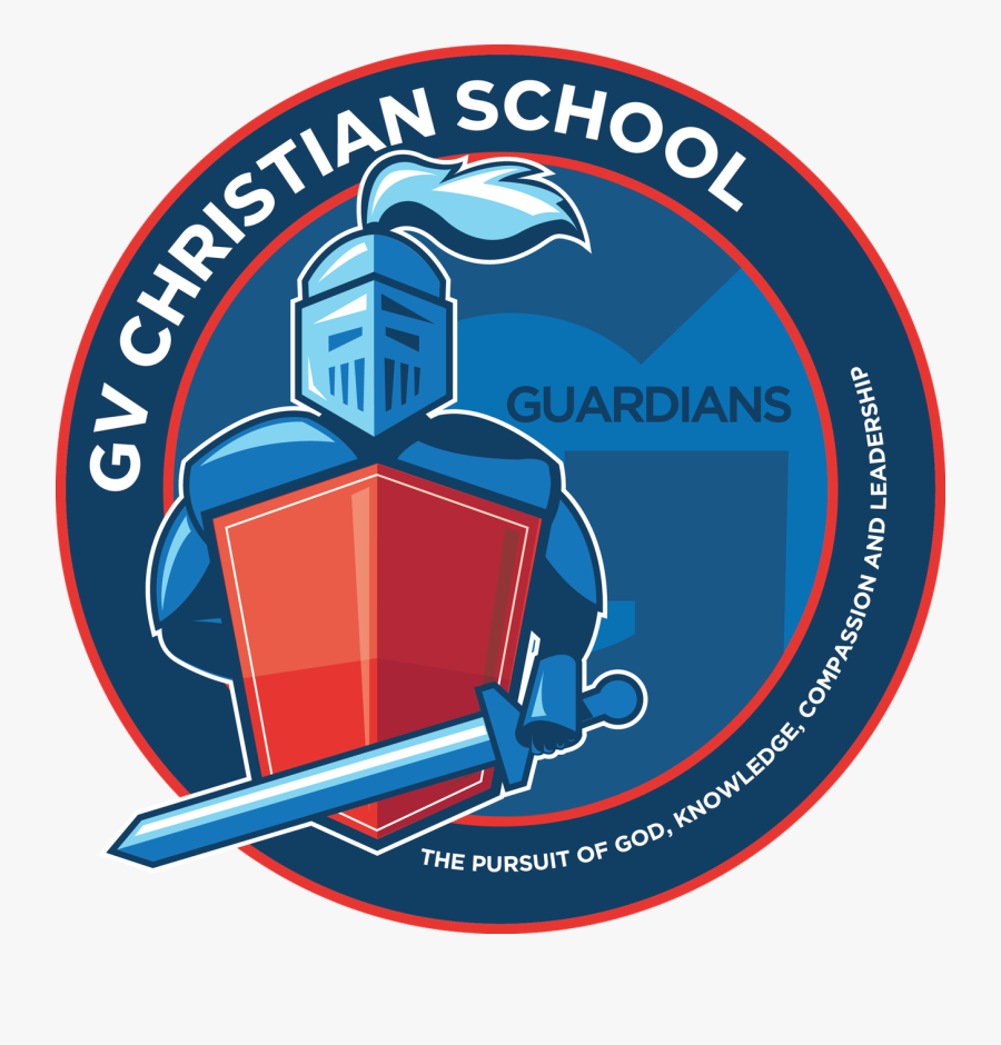 Gv Christian School Logo, Transparent Clipart