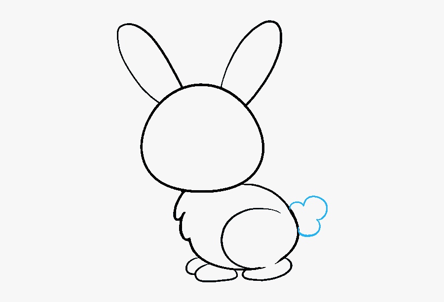 How To Draw Bunny - Cách Vẽ Con Vật Dễ, Transparent Clipart