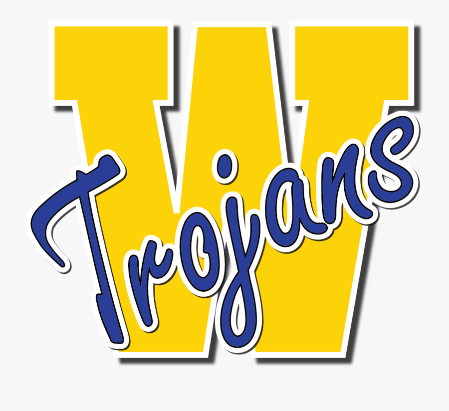W Trojans - Findlay City Schools, Transparent Clipart