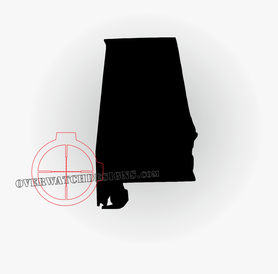 Hd Alabama State Outline - Flat Panel Display, Transparent Clipart