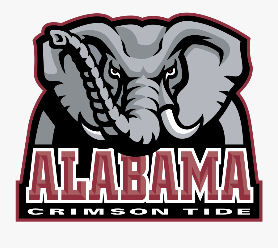 Clip Art Alabama Crimson Tide Logo Images - Alabama Crimson Tide Elephant, Transparent Clipart
