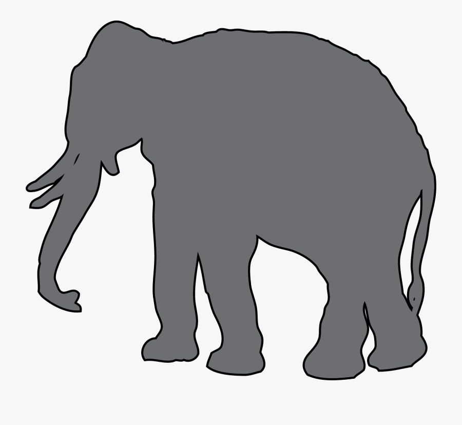 Animal Clipart Individual Safari - Elephant, Transparent Clipart