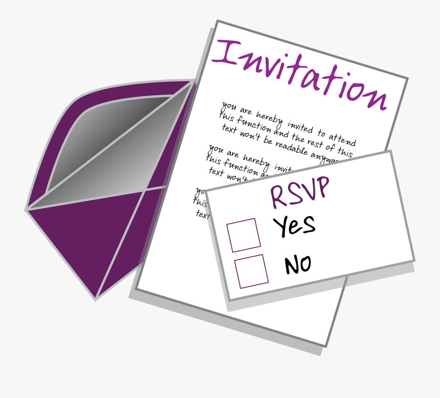 Invitation - Invitation Clipart, Transparent Clipart