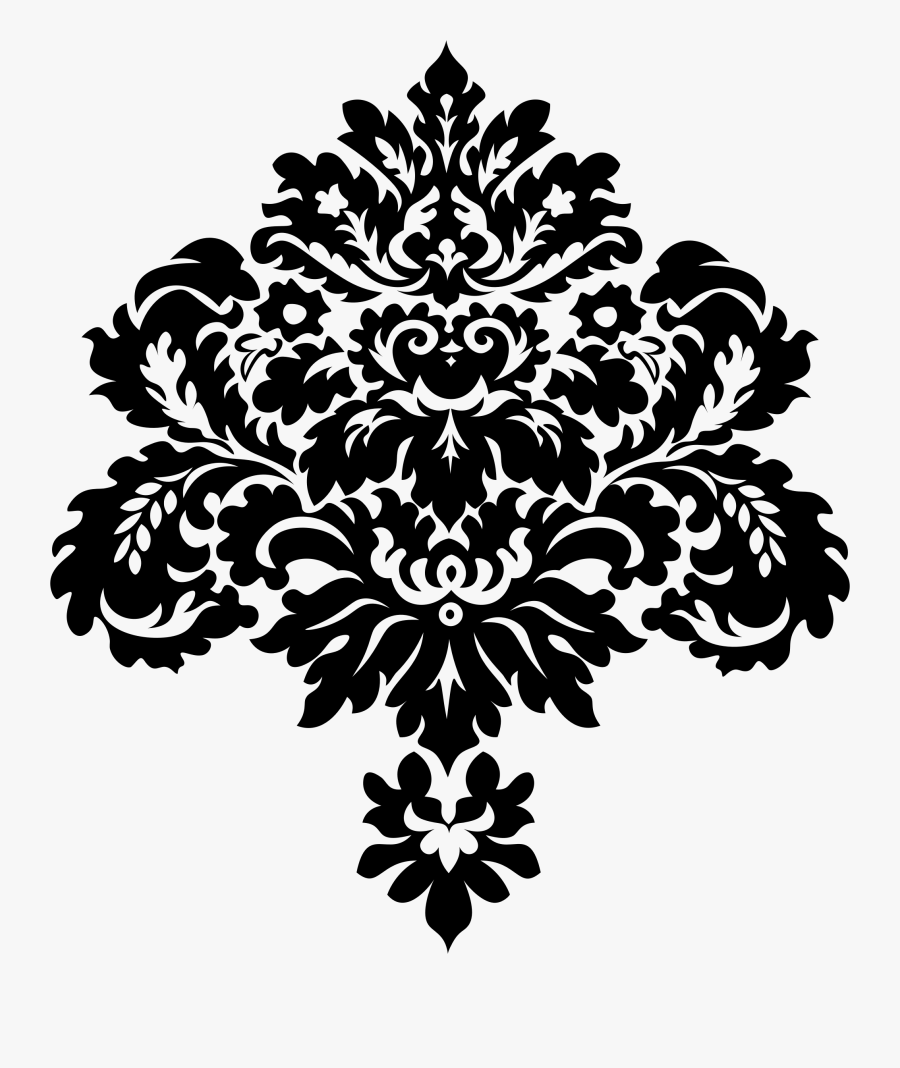 Subscribe Clipart Designs - Transparent Damask Png, Transparent Clipart