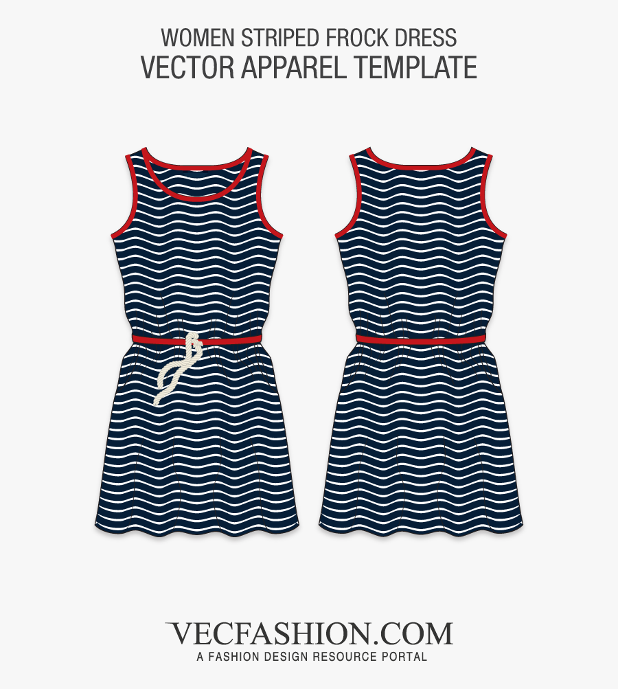 Dress Vector Png - Crop Top Template Png, Transparent Clipart