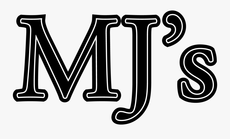 Mj Black And White Png Logo, Transparent Clipart