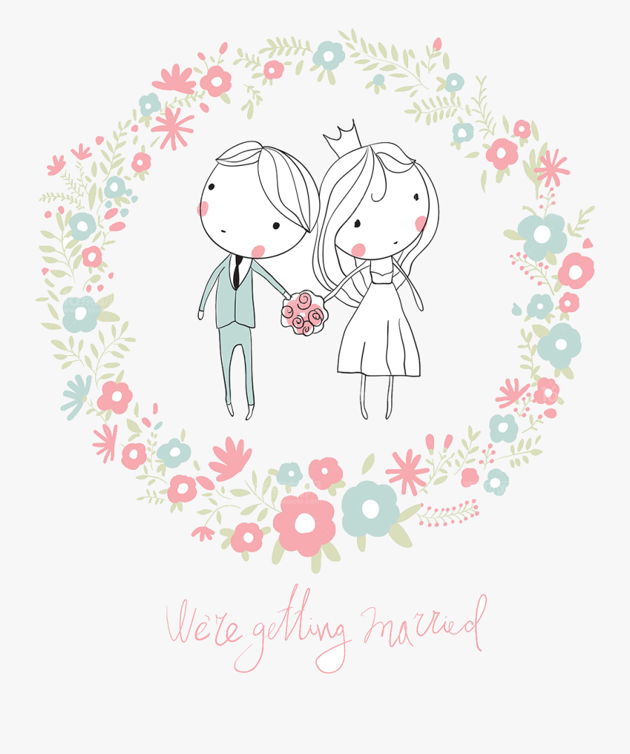 Wedding Invitation Clip Art - Illustration, Transparent Clipart
