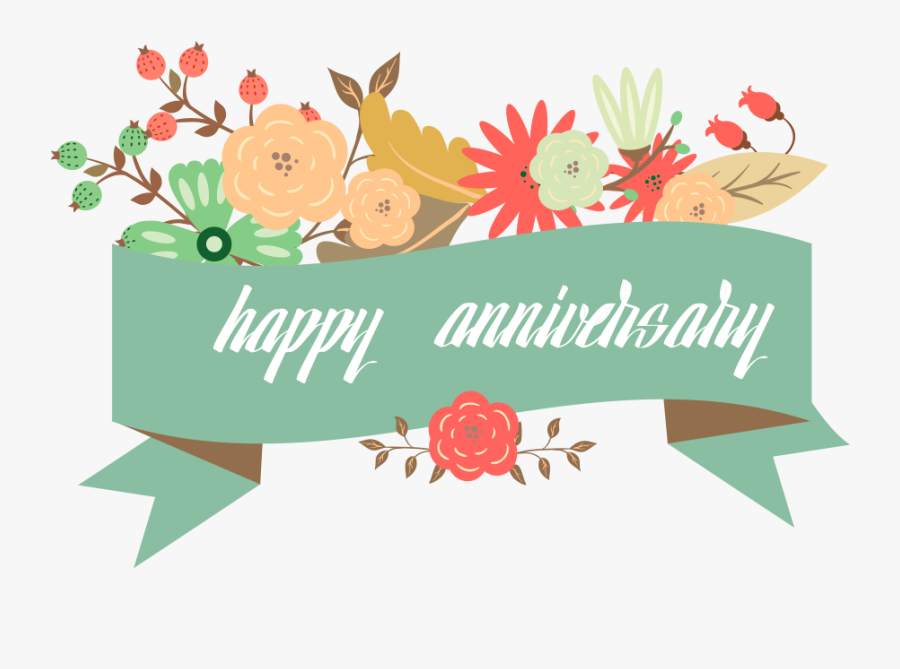 Wedding Anniversary Greeting Card - Anniversary Cards With Name, Transparent Clipart