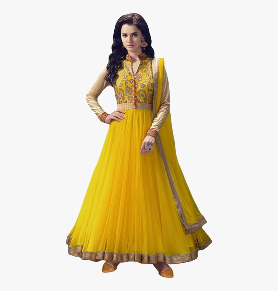 Jacket Frock Suit Png Free Image Download - Surat Dress Material Anarkali Material, Transparent Clipart