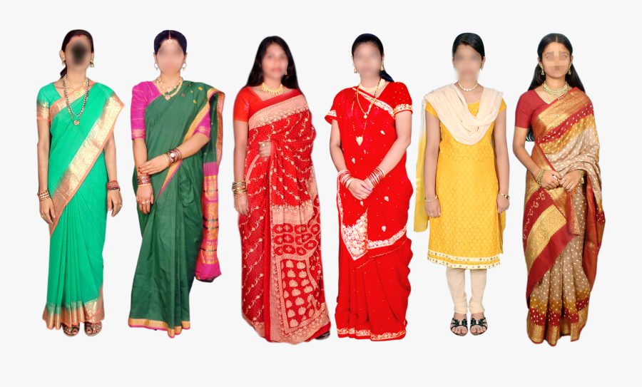 Indian Saree Psd For - Saree Psd File Download, Transparent Clipart