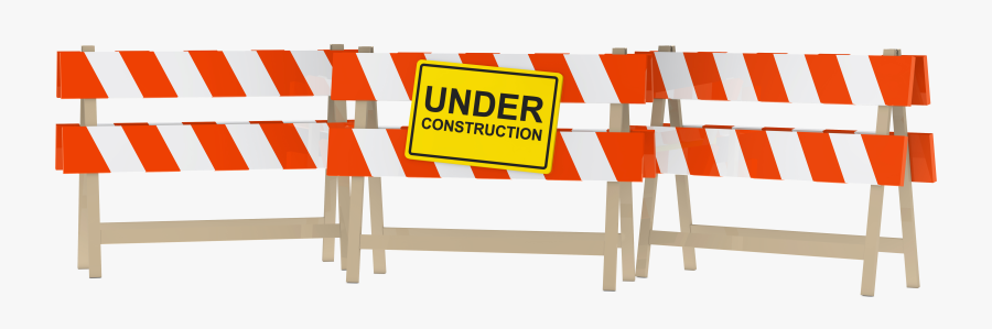 Under Construction Clip Art, Transparent Clipart