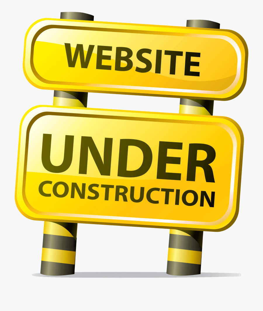 Construction Clipart Under Construction - Website Under Construction Vector, Transparent Clipart