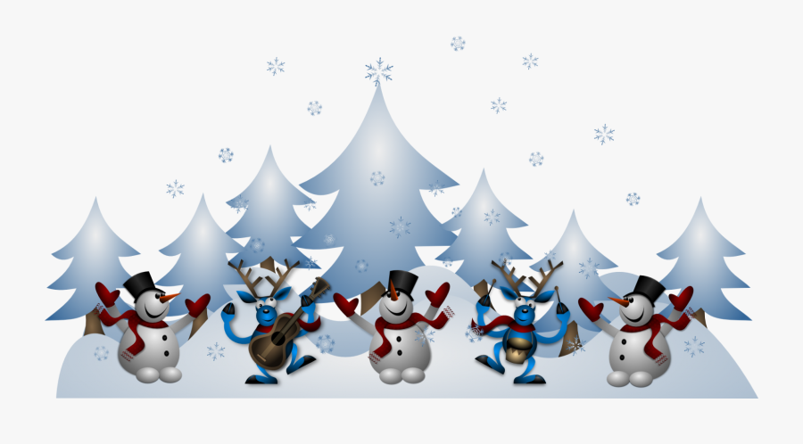 Transparent Christmas Scene Png, Transparent Clipart