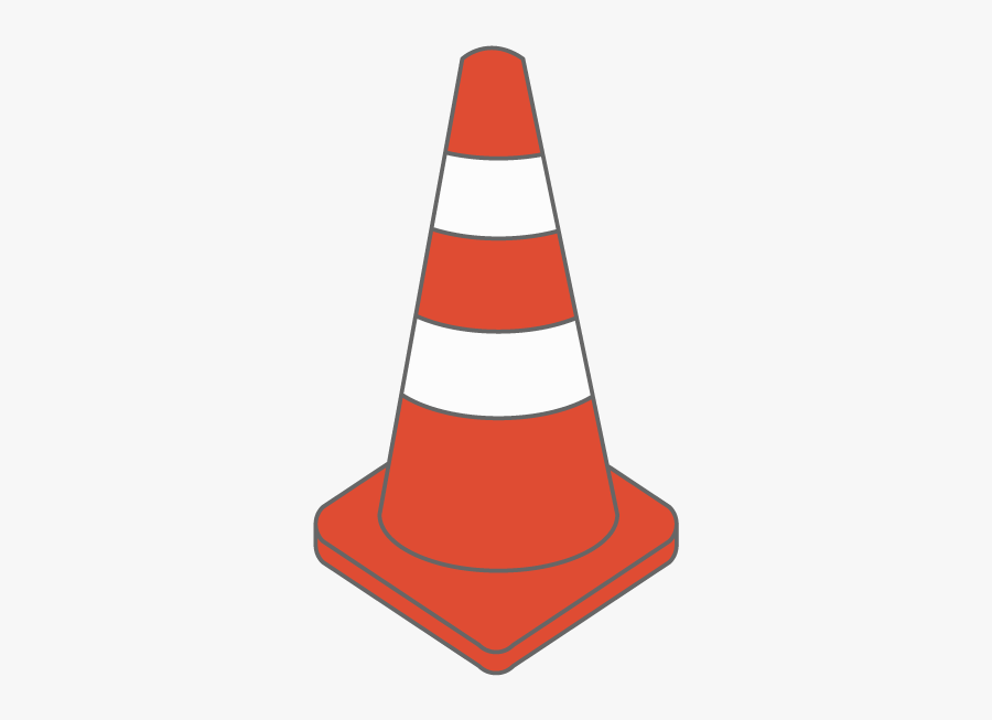 Orange Png Construction Cone Clipart, Transparent Clipart