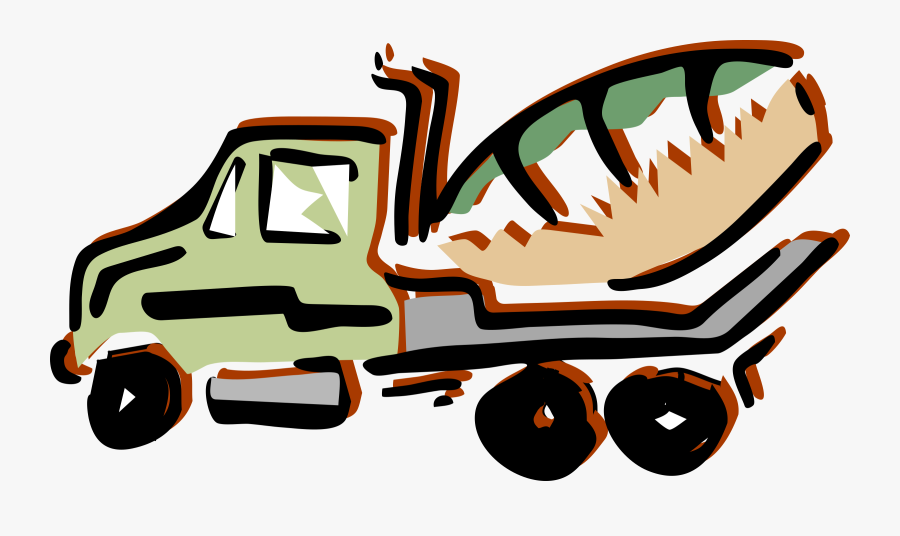 Car,cartoon,automotive Design - Concrete Clipart, Transparent Clipart