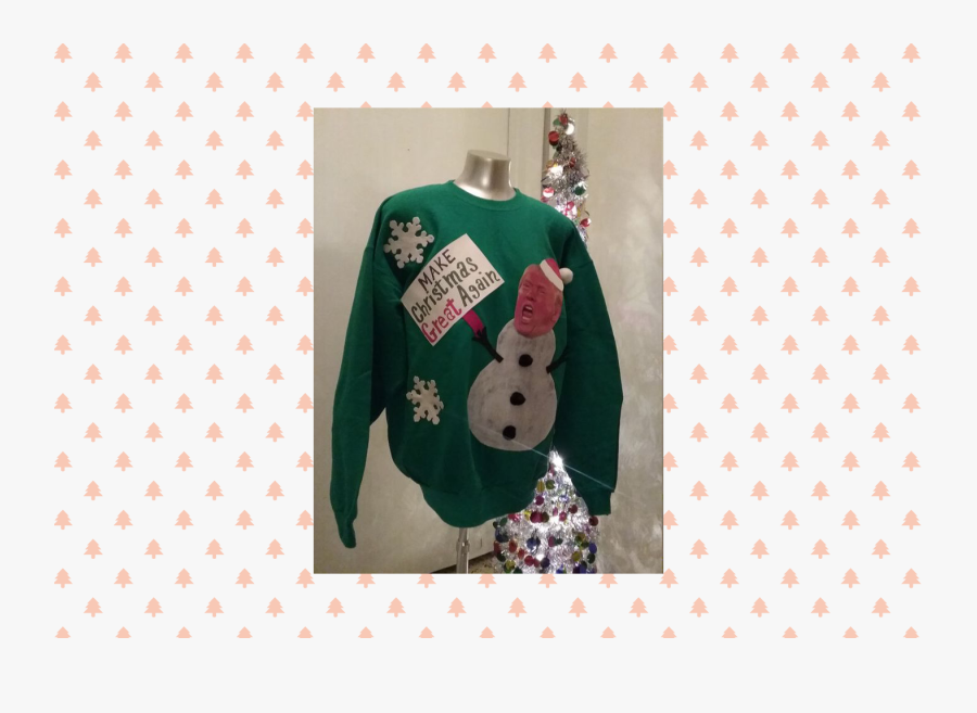 Transparent Christmas Sweater Pattern Png - Illustration, Transparent Clipart