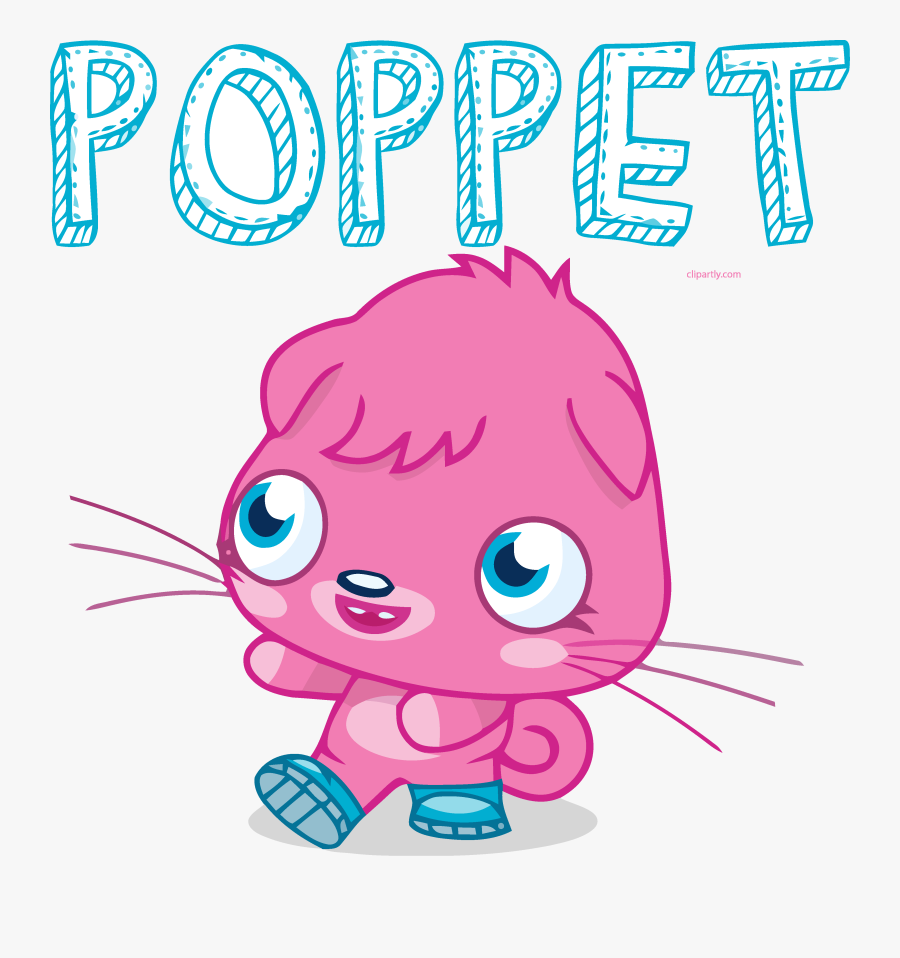 Poppet Moshi Monsters Clipart Png - Moshi Monsters Poppet, Transparent Clipart