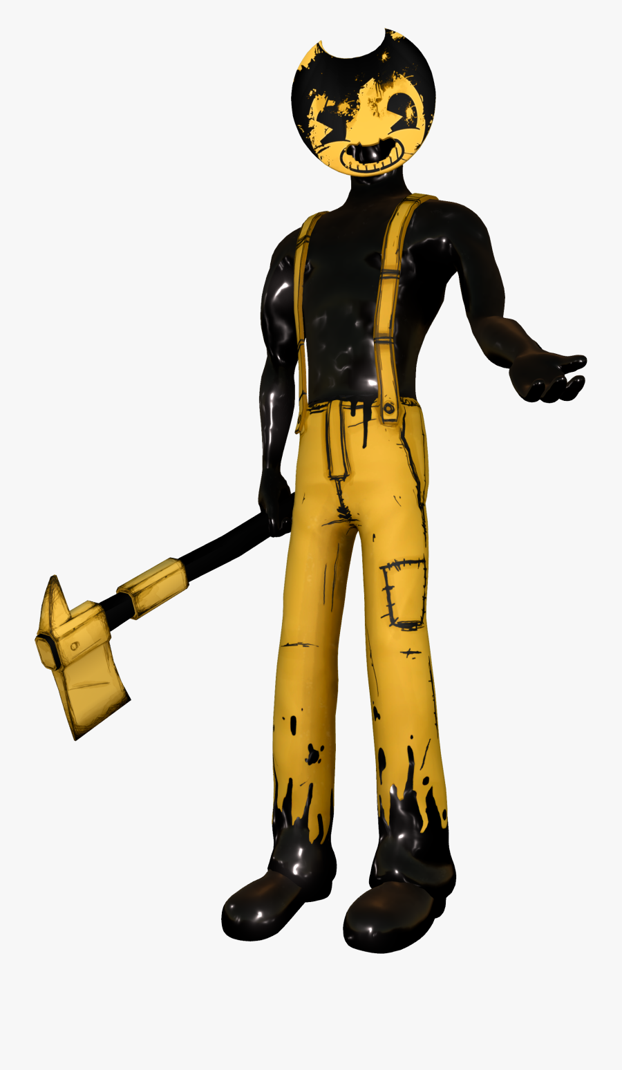 Bed Clipart Monster - Bendy And The Ink Machine Characters, Transparent Clipart