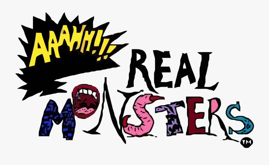 Clip Art Aaahh Real Wikipedia - Aaahh!!! Real Monsters, Transparent Clipart