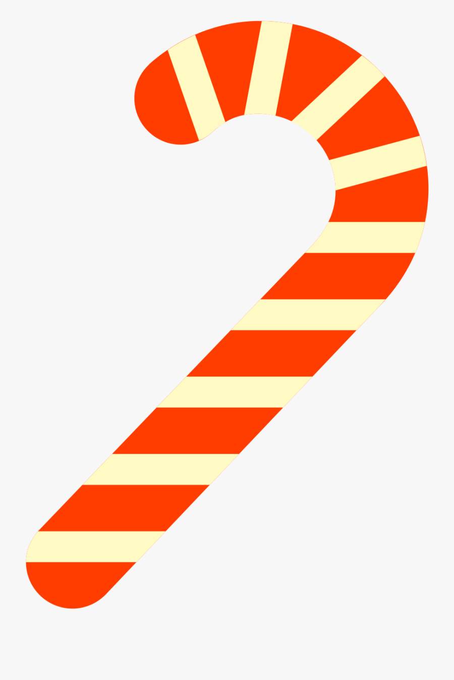 Candy Cane Png Vector, Transparent Clipart