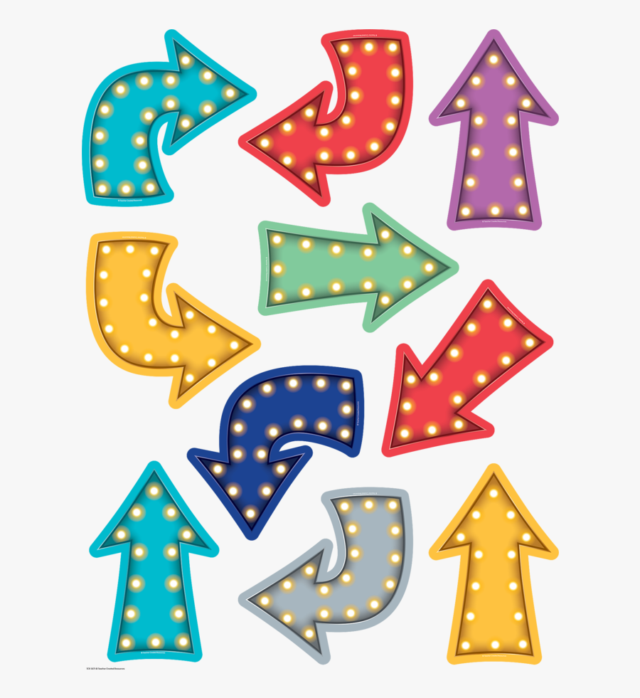 Marquee Arrows Accents - Marquee Arrows, Transparent Clipart
