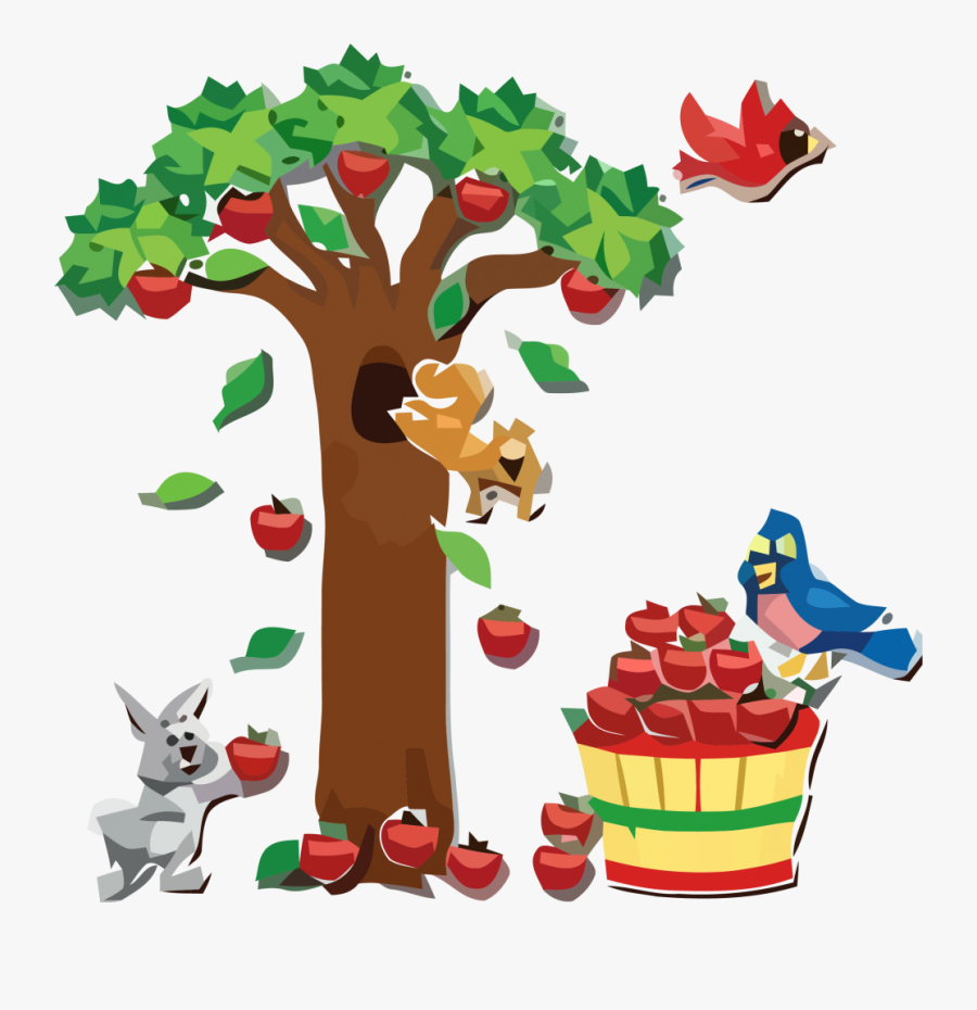 Apple And Animals Clipart Png - Class Room Decorations Fomic Sheets, Transparent Clipart