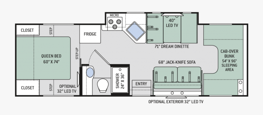 2017 Thor Chateau 28z, Transparent Clipart