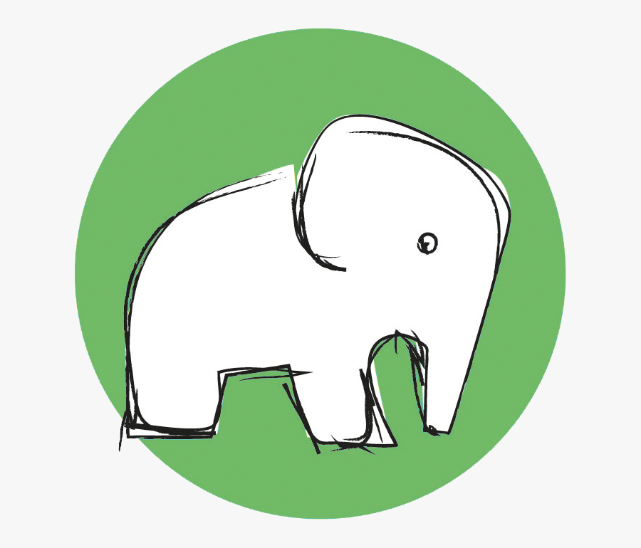 Indian Elephant, Transparent Clipart