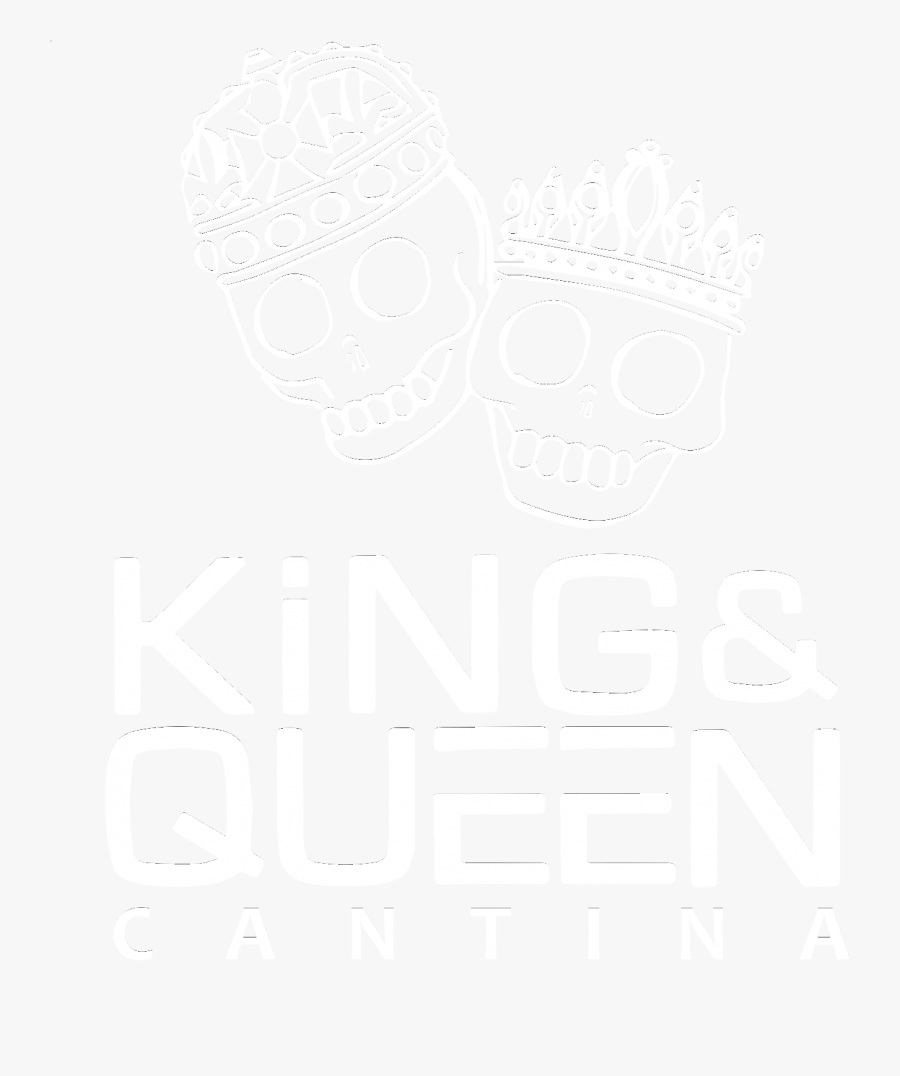 King And Queen Cantina Logo White - King & Queen Logo, Transparent Clipart