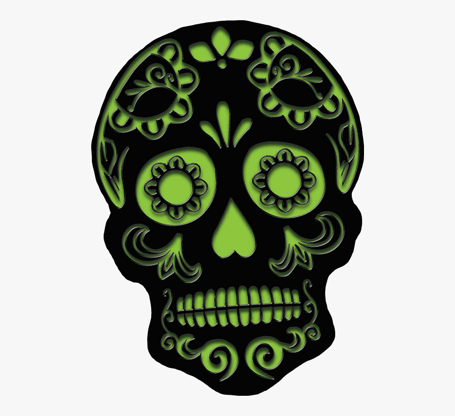 #dayofthedead #diadelosmuertos #sugarskull #skeleton - Day Of The Dead Decorations Cut Outs, Transparent Clipart