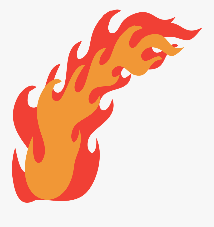 Hot Rod Flames Png - Long Flame Vector Png, Transparent Clipart