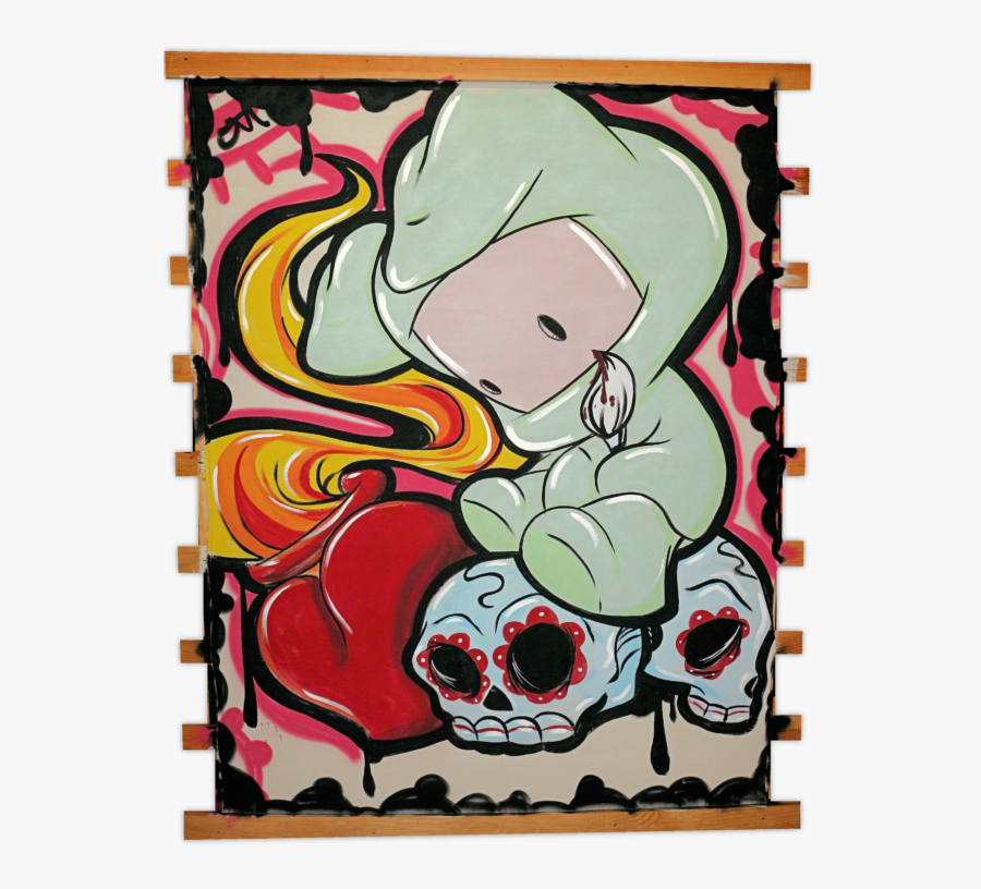 Dia De Los Muertos Graffiti Art, Transparent Clipart