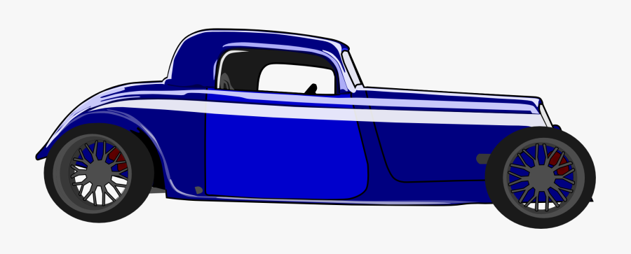 Clip Art Hotrod Clip Art - Gambar Mobil Animasi Png, Transparent Clipart