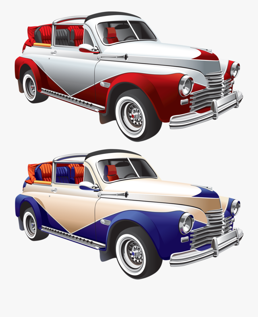 Hot Rod Two Color, Transparent Clipart