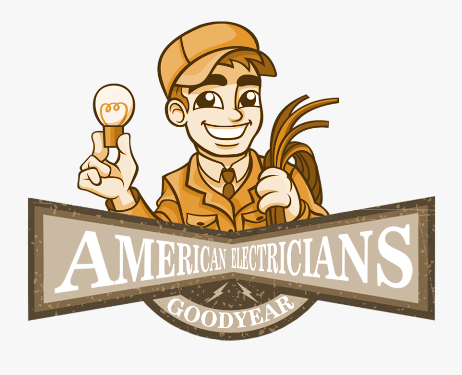 American Electricians Goodyear Provides - Clipart Electrician, Transparent Clipart