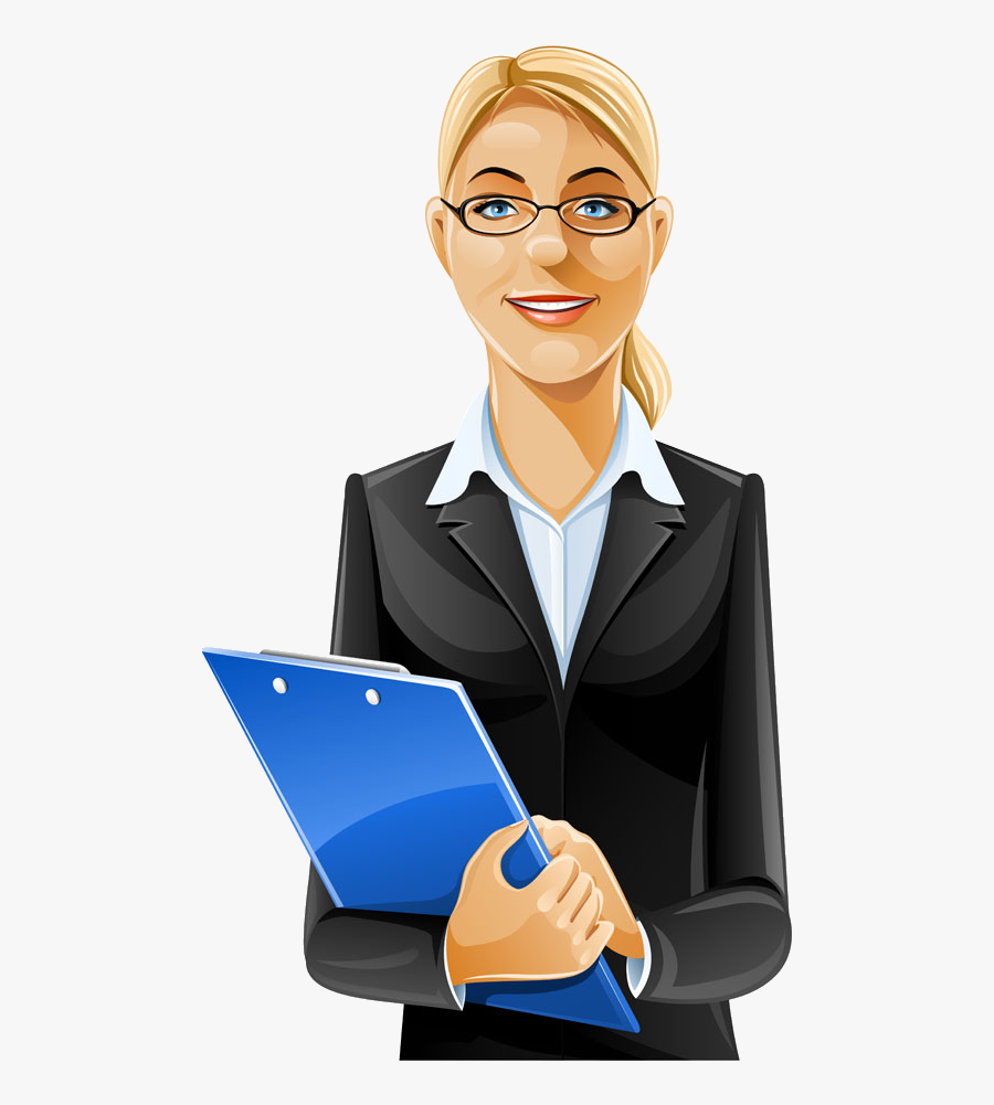 Illustration Professional Cartoon Female Women Hq Image - Professional Transparent, Transparent Clipart