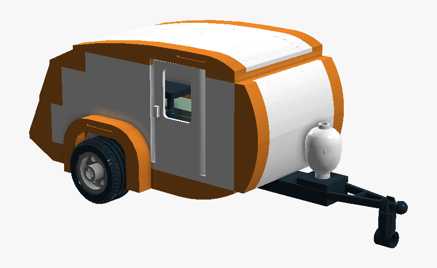 Classic Teardrop Trailer - Commercial Vehicle, Transparent Clipart