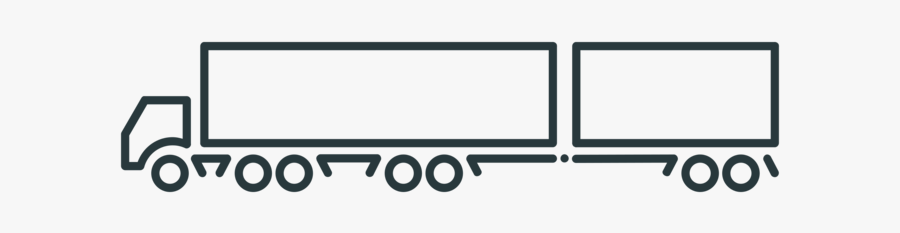 Angle,area,text - Tekening Van Een Vrachtwagen, Transparent Clipart