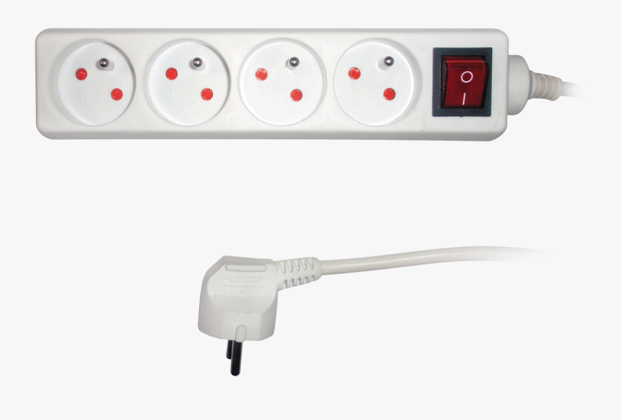 Electrical Power Cord Clipart - Predlžovací Kabel, Transparent Clipart