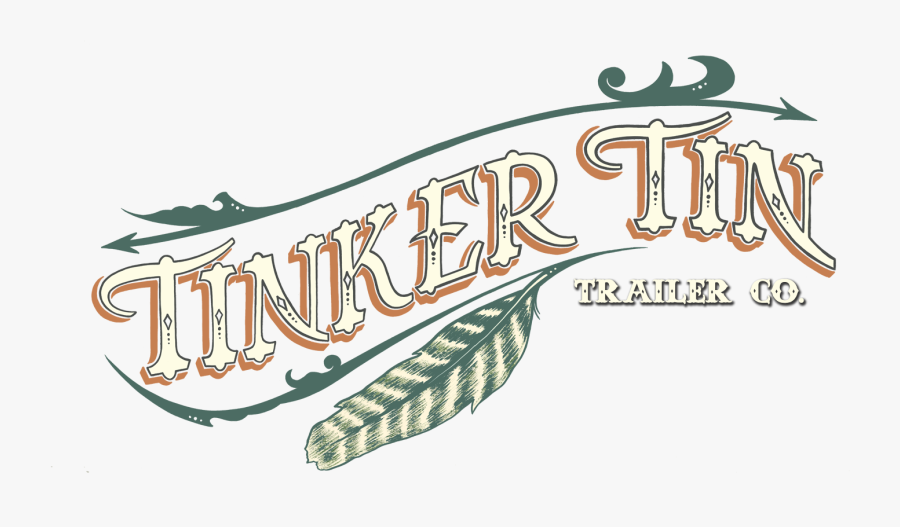 Tinker Tin Trailer Co - Calligraphy, Transparent Clipart