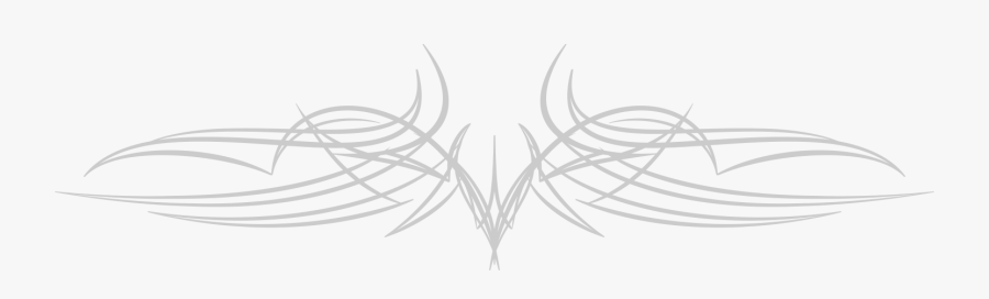 Hot Rod Pinstripe - Sketch, Transparent Clipart