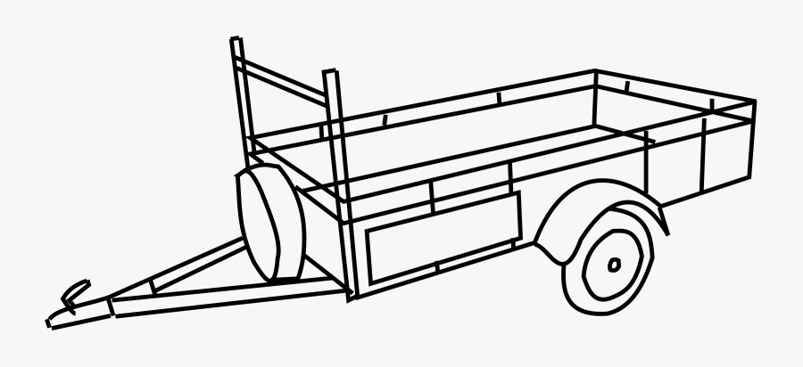 Line Art,angle,area - Dibujos De Remolques Para Colorear, Transparent Clipart